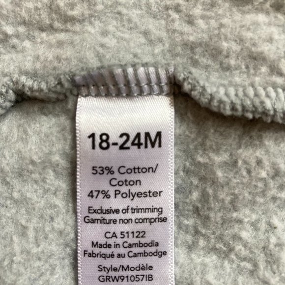 Boy's Zip Up Hoodie - Picture 3 of 3